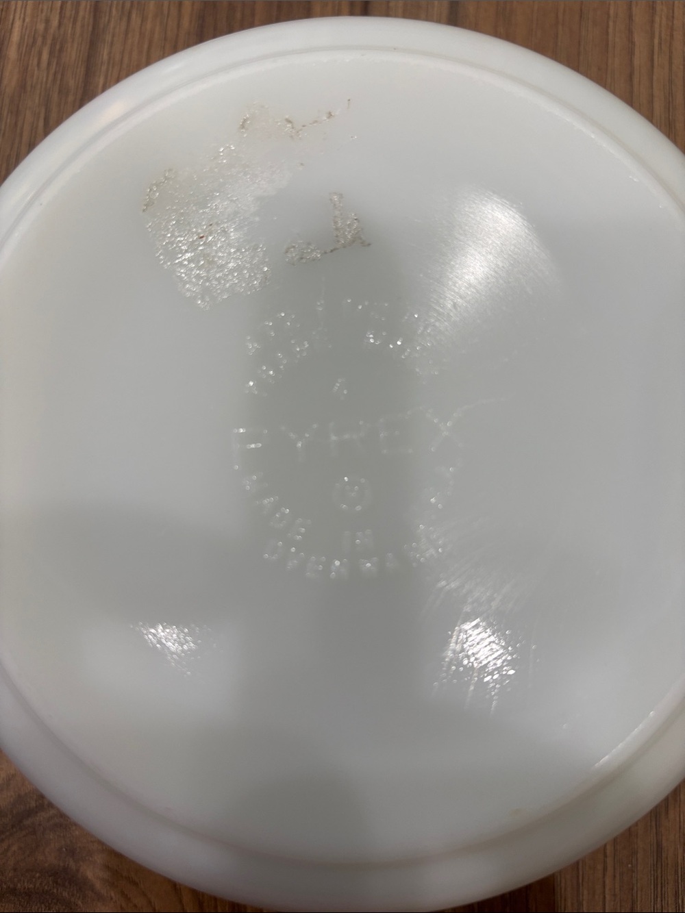 Pyrex Verde Square Flower 472 - Picture 3 of 3